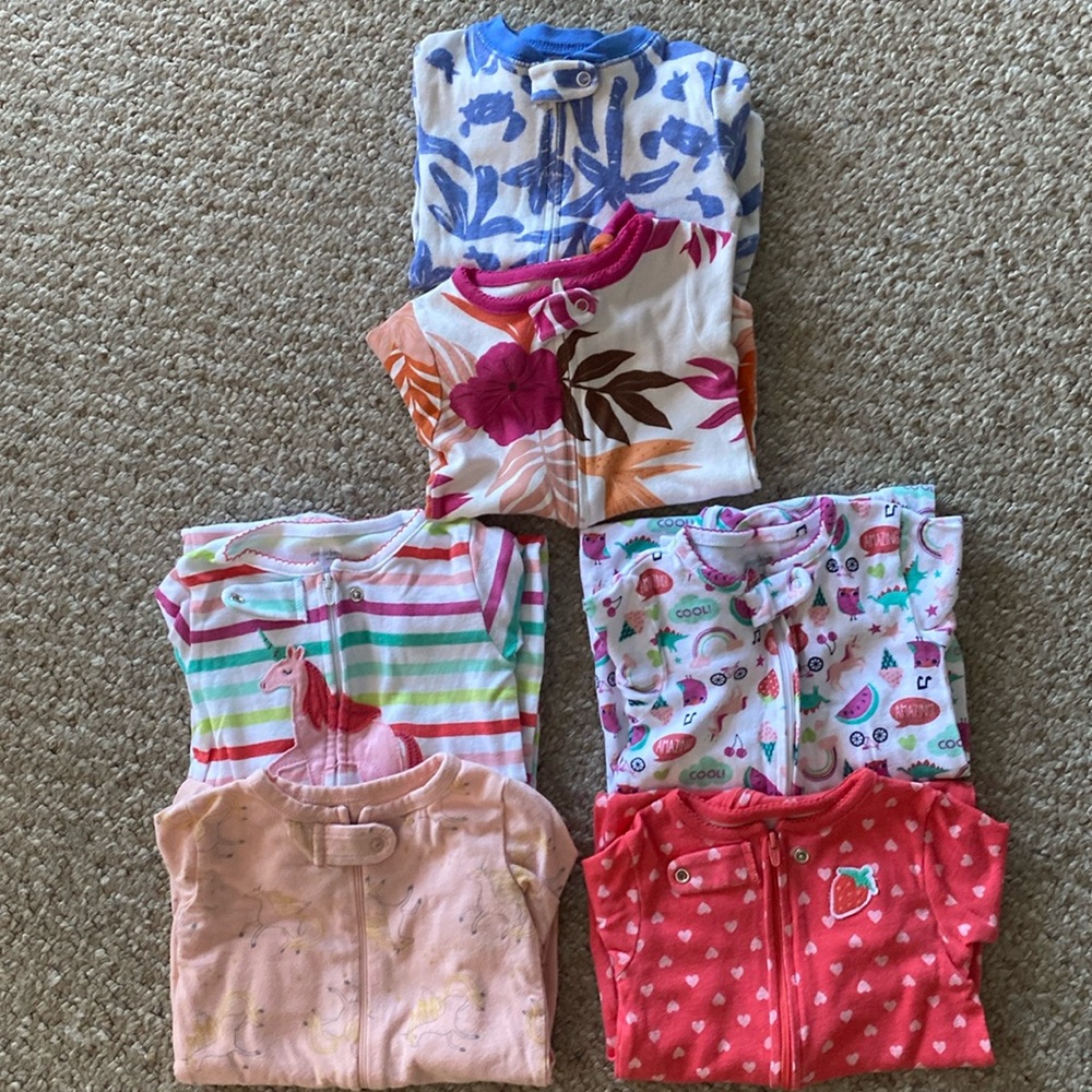 Long Sleeved PJ Onesie Bundle